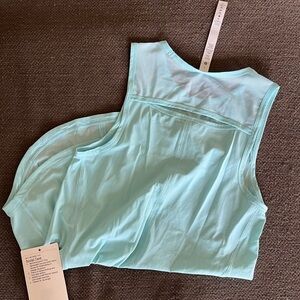 Lululemon sculpt tank.  Icing blue.  New with tags